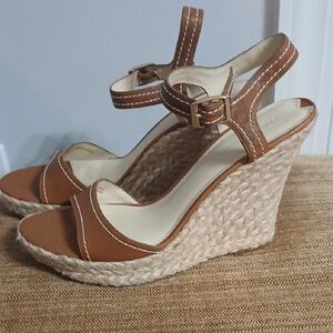 Brown Wedge Sandals